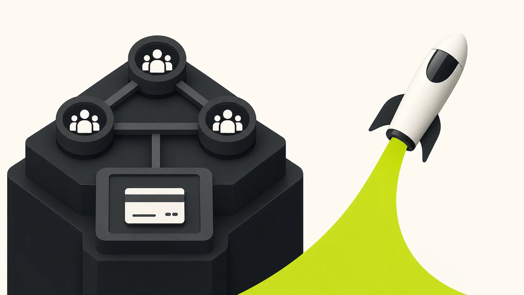 Two SaaS starter architectures compared with an electric-lime route