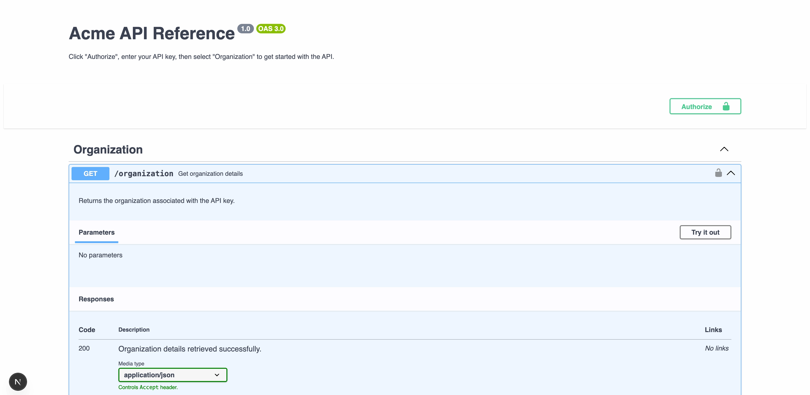 Public API