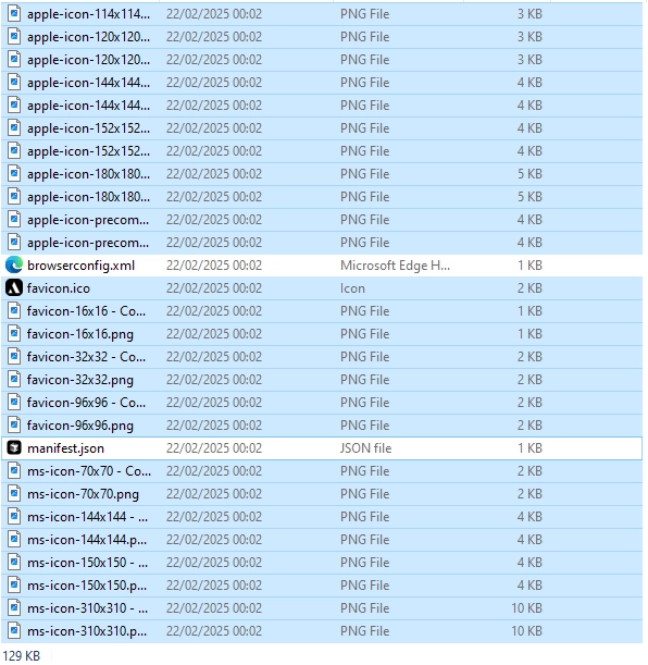 Favicons copy